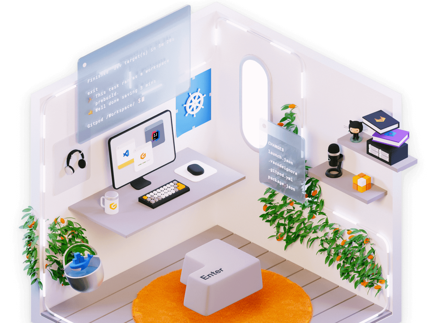 ⚙️ Automated Development Environment in the Cloud ⛅